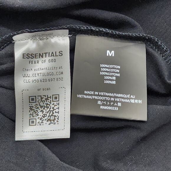 Fear of God Essentials Oversized Crewneck T-Shirt in Black - NWT - Picture 8 of 11